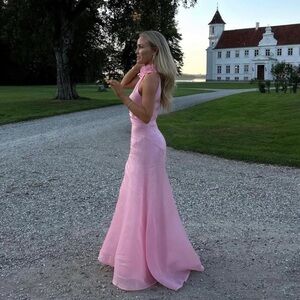 Pink gown